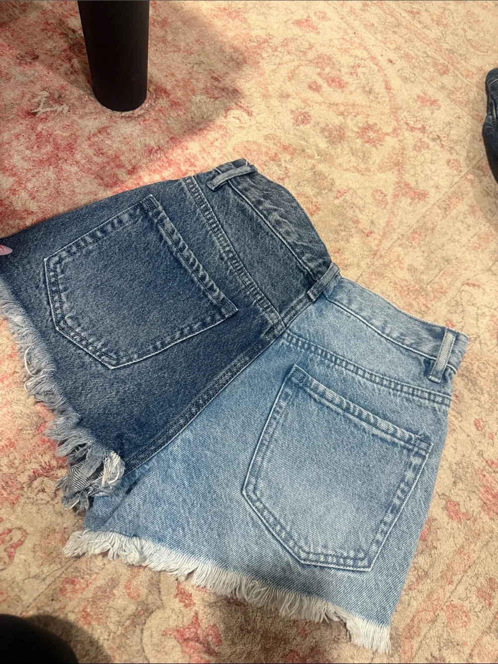 Two-Tone denim PacSun jean shorts